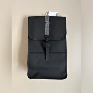 Rains Backpack in Black *BRAND NEW*